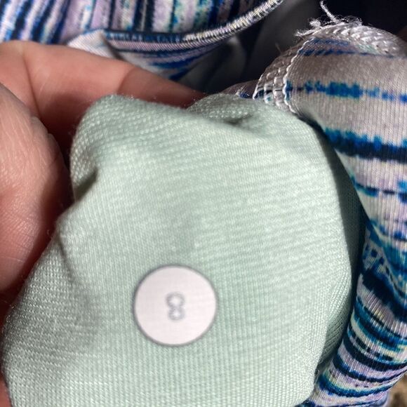 Lululemon leggings high times pant blurry bell multi size 8 - Picture 8 of 9